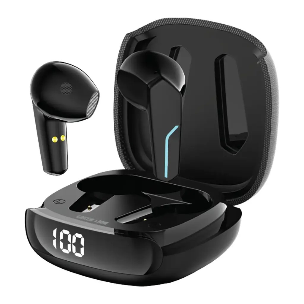 Green Lion Interlaken — Auriculares TWS com ecrã de bateria, ENC, autonomia 7h